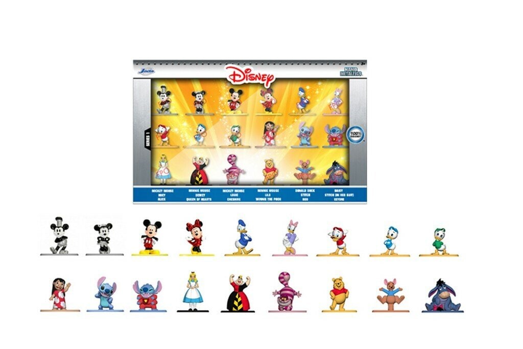 Disney - Samlarfigurer i metall 18-pack