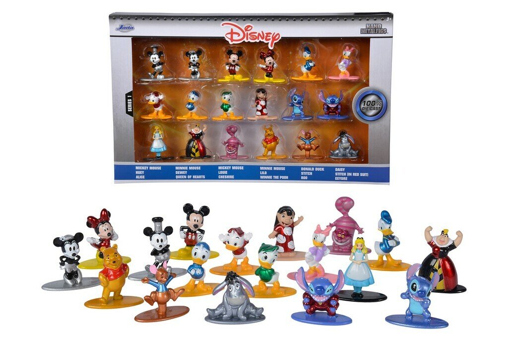 Disney - Samlarfigurer i metall 18-pack