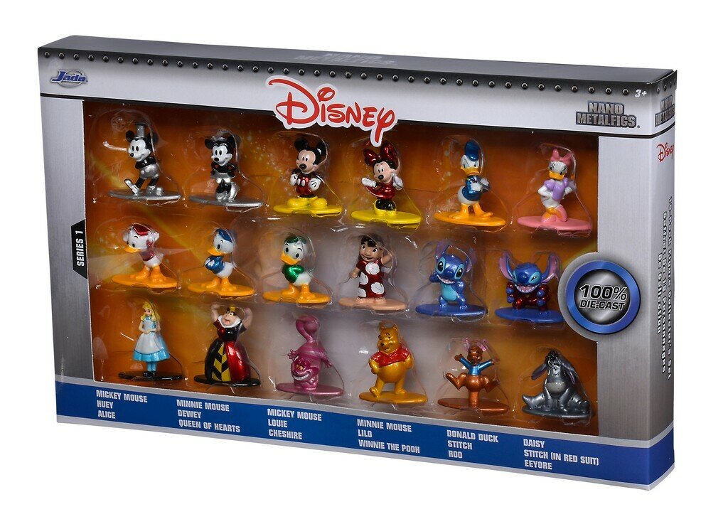 Disney - Samlarfigurer i metall 18-pack