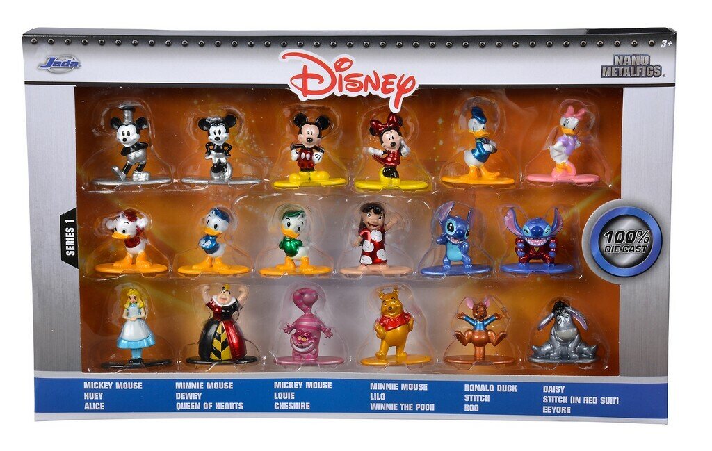 Disney - Samlarfigurer i metall 18-pack