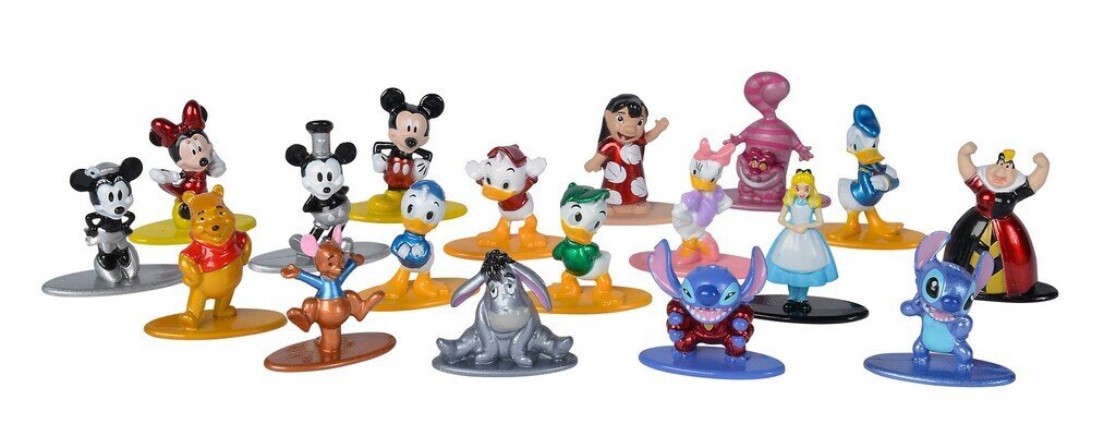 Disney - Samlarfigurer i metall 18-pack