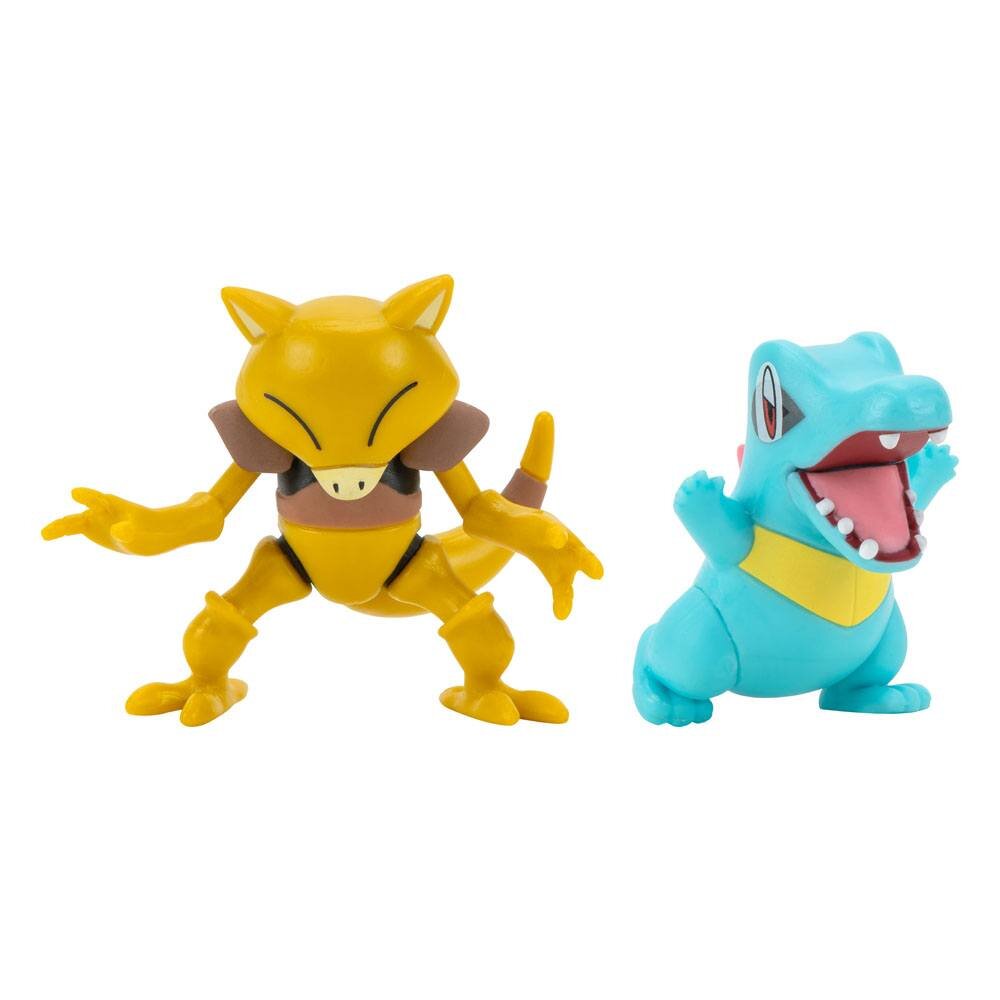 Pokémon - Stridsfigurer 2-pack Totodile & Abra