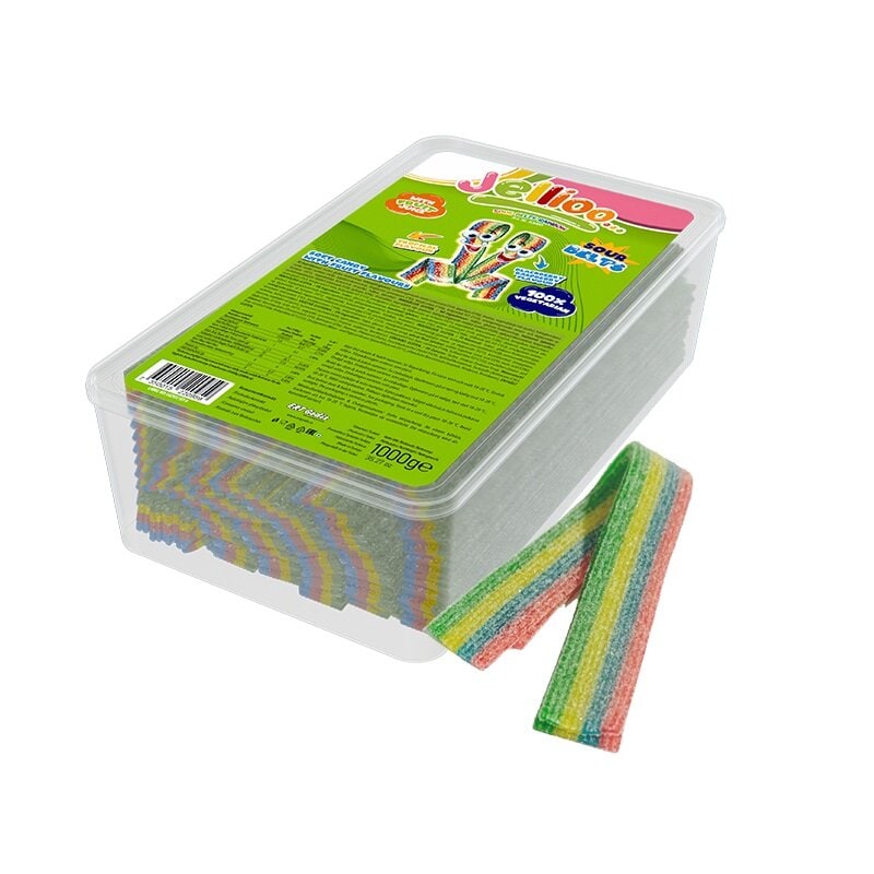 Jellio Syrliga Remmar Rainbow 1 kg