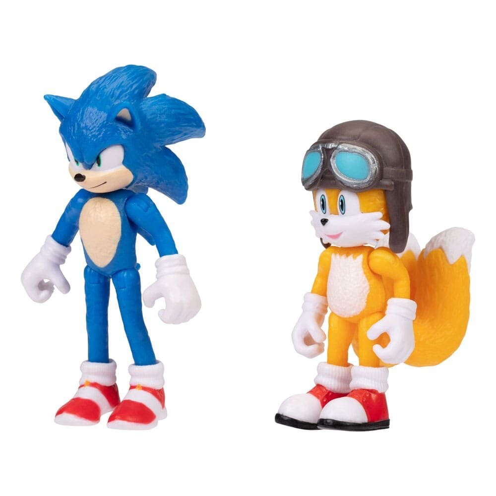 Sonic The Hedgehog - Samlarfigurer Sonic och Tails