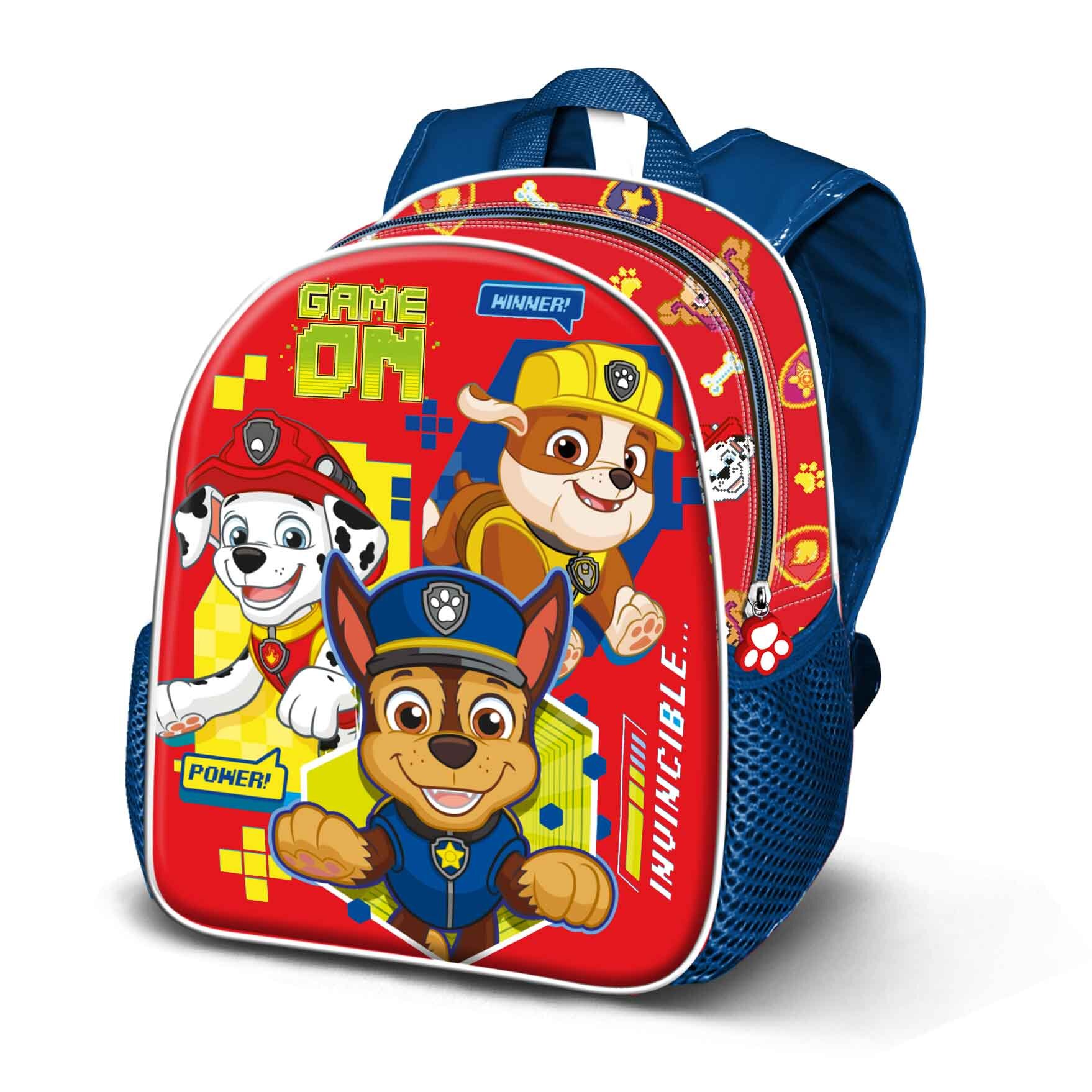 Ryggsäck Paw Patrol Charakters Barnstorlek 3D