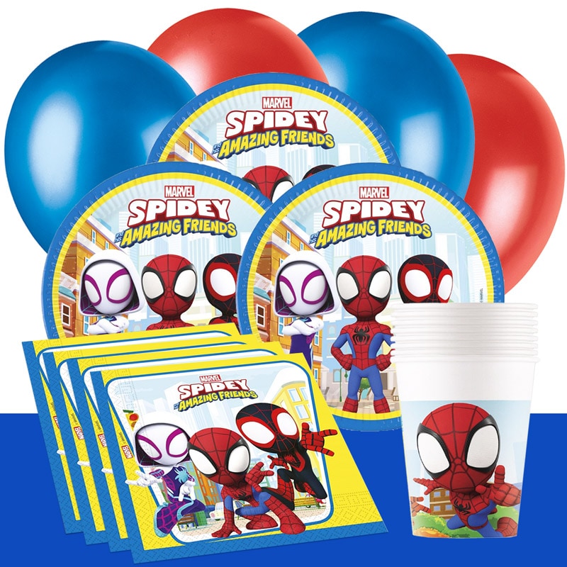 Spidey And His Amazing Friends - Kalaspaket 8-24 personer