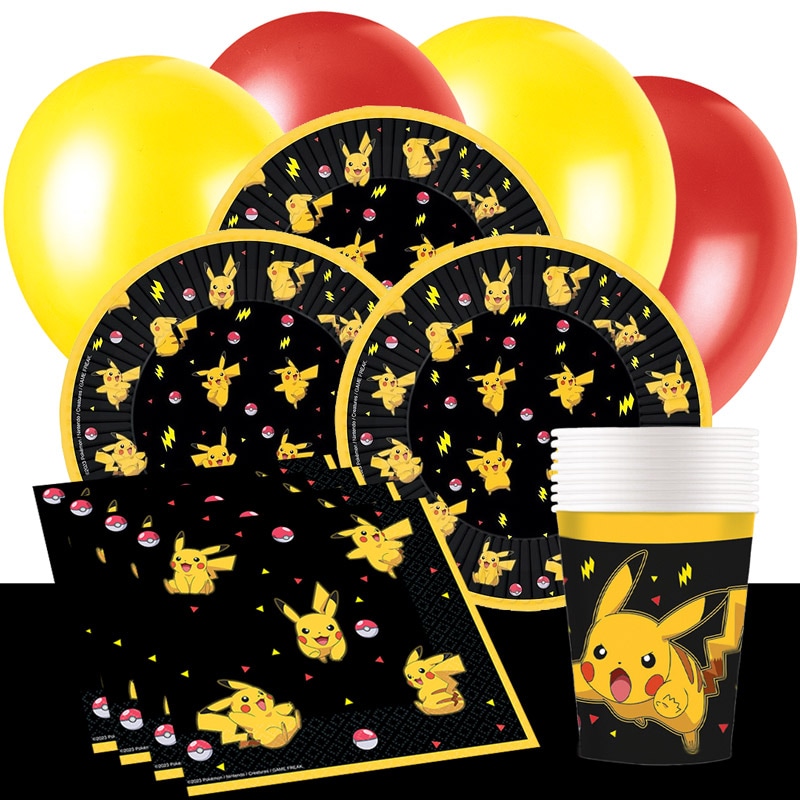 Pokémon Pikachu - Kalaspaket 8-24 personer