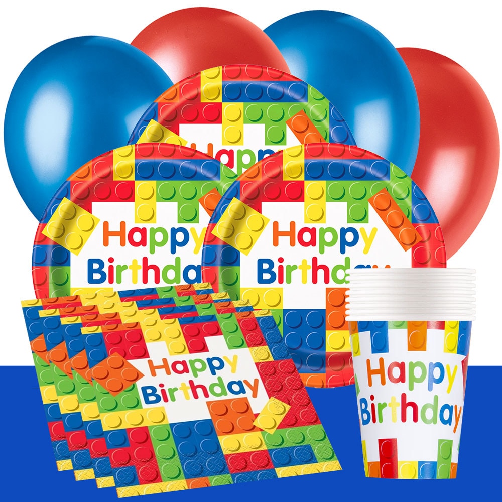 Byggklossar Kalaspaket 8-16 personer