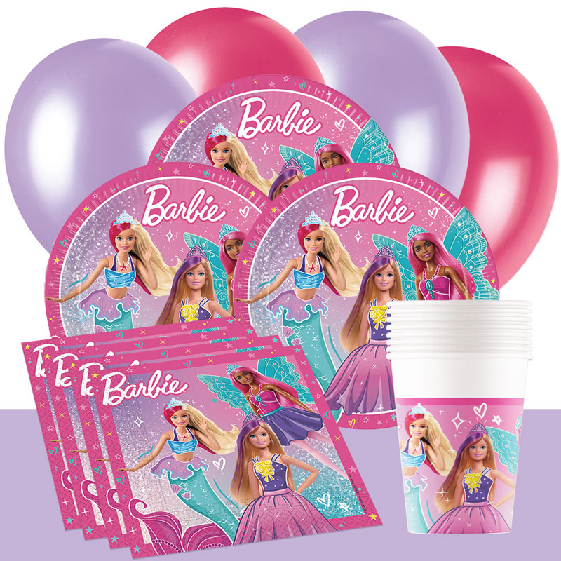 Barbie - Kalaspaket 8-24 personer