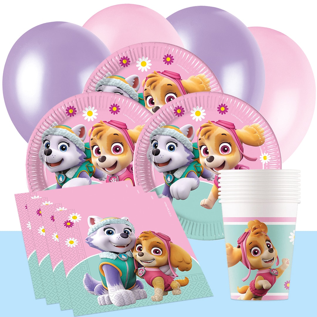 Paw Patrol Skye - Kalaspaket 8-16 personer