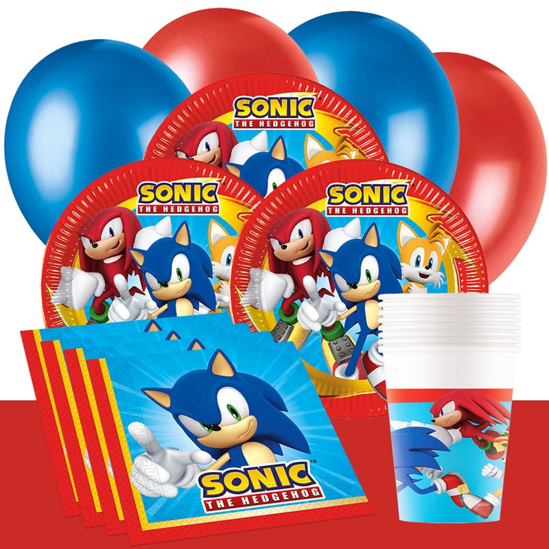 Sonic the Hedgehog - Kalaspaket 8-24 personer