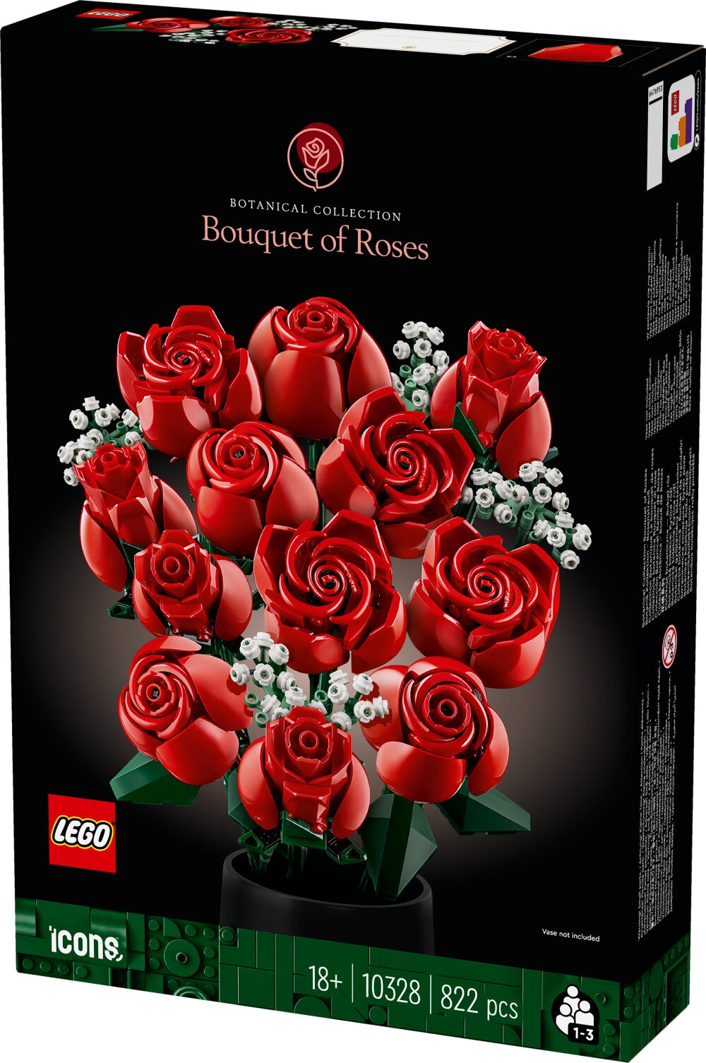 LEGO Icons - Bukett med rosor 18+