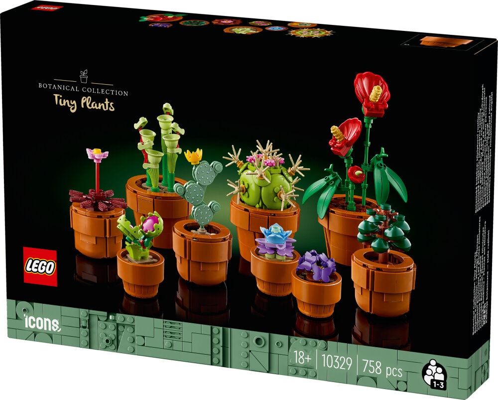 LEGO Icons - Små växter 18+