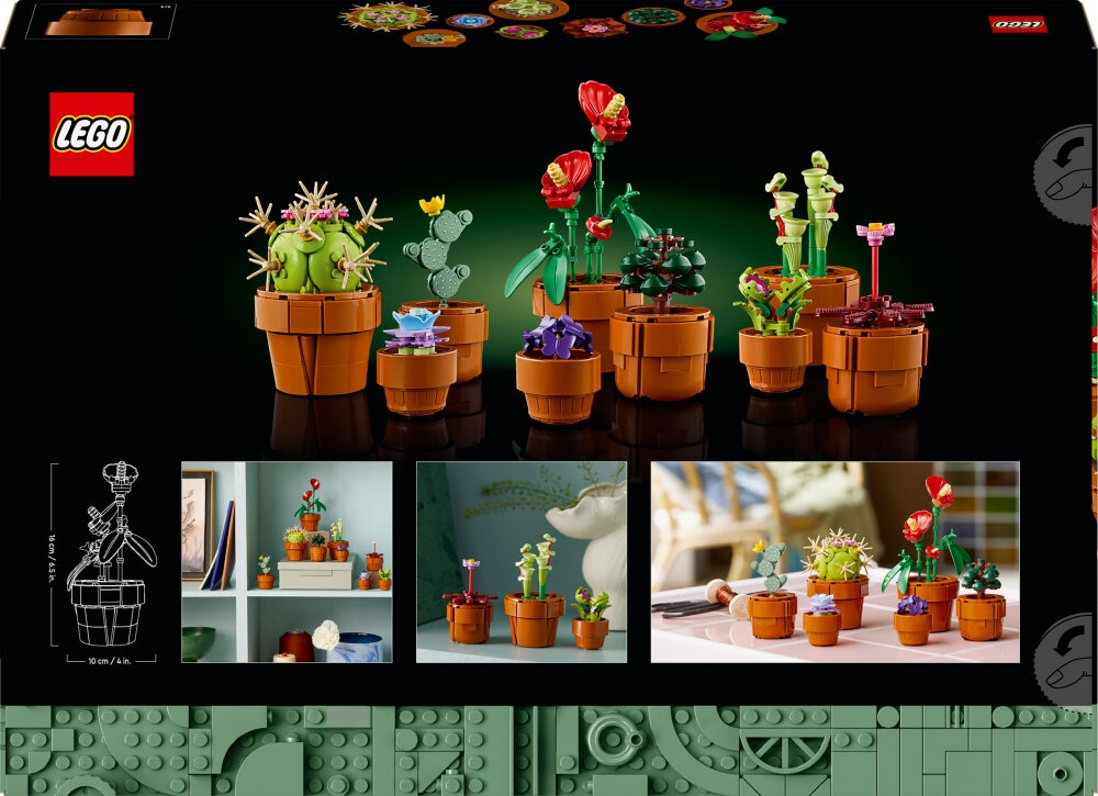 LEGO Icons - Små växter 18+