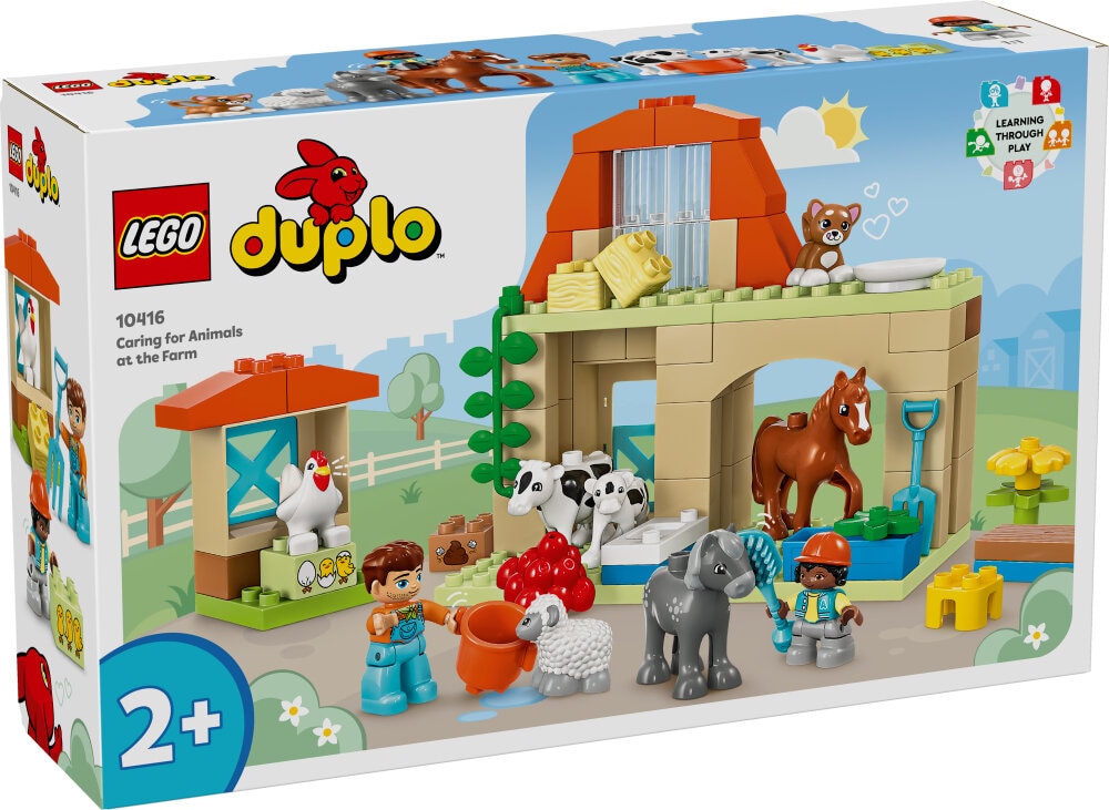 LEGO Duplo - Sköta om djur på bondgården 2+