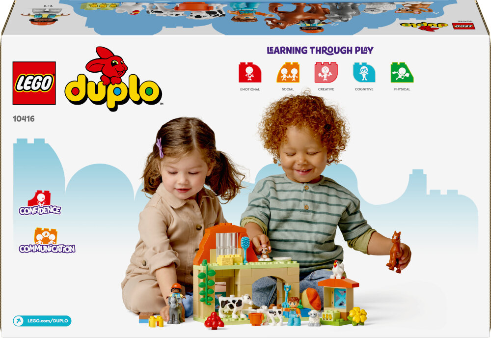 LEGO Duplo - Sköta om djur på bondgården 2+