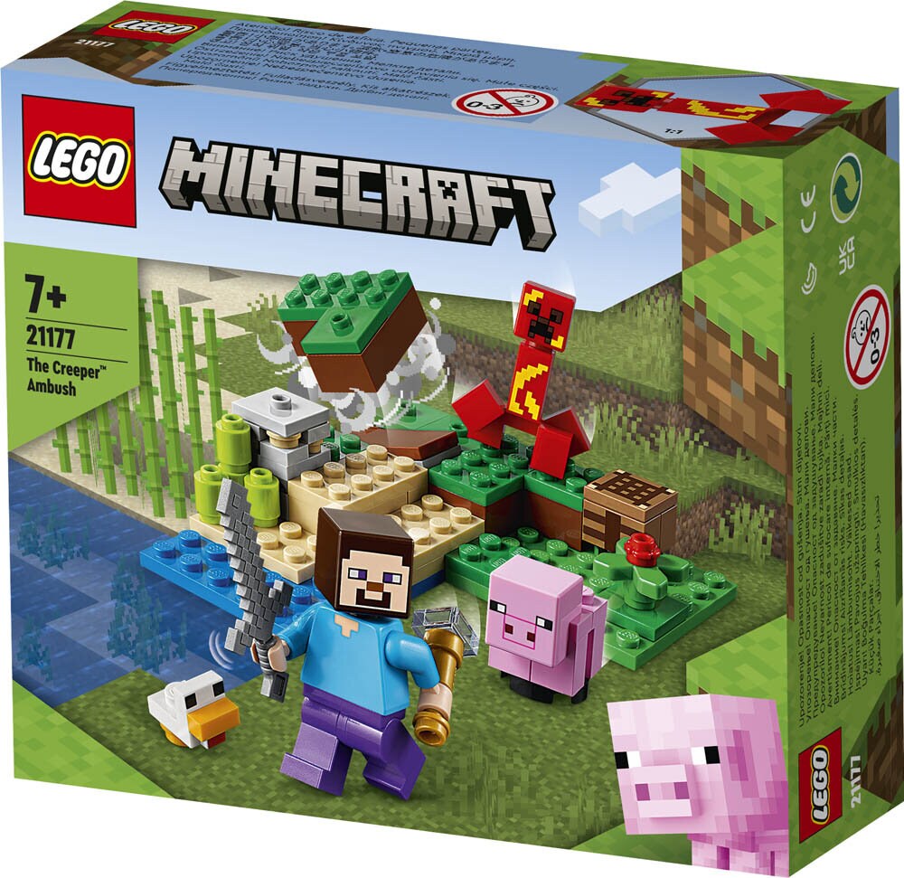 LEGO Minecraft - Creeper attacken 7+