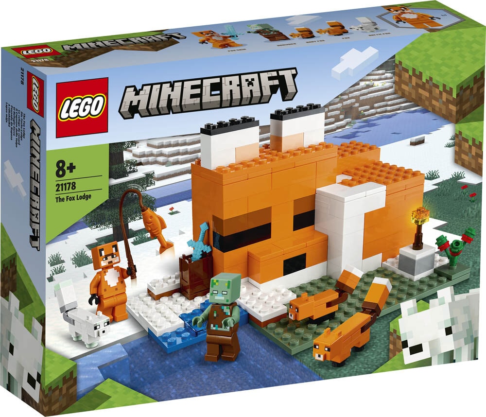 LEGO Minecraft - Rävstugan 8+