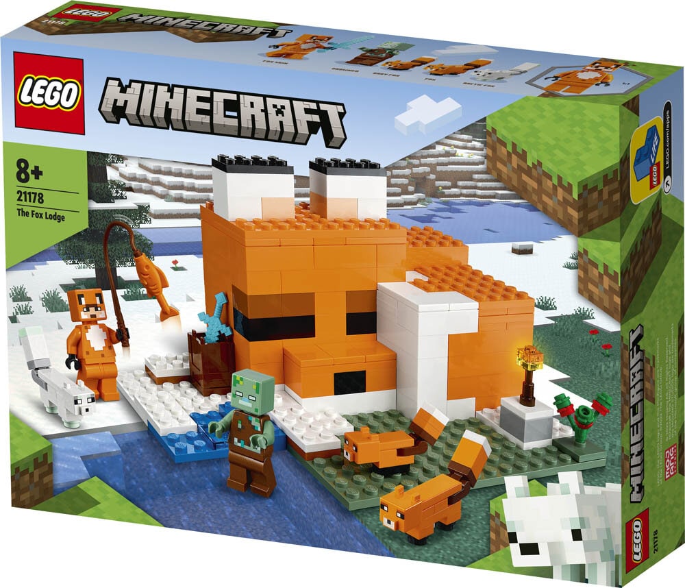 LEGO Minecraft, Rävstugan 8+