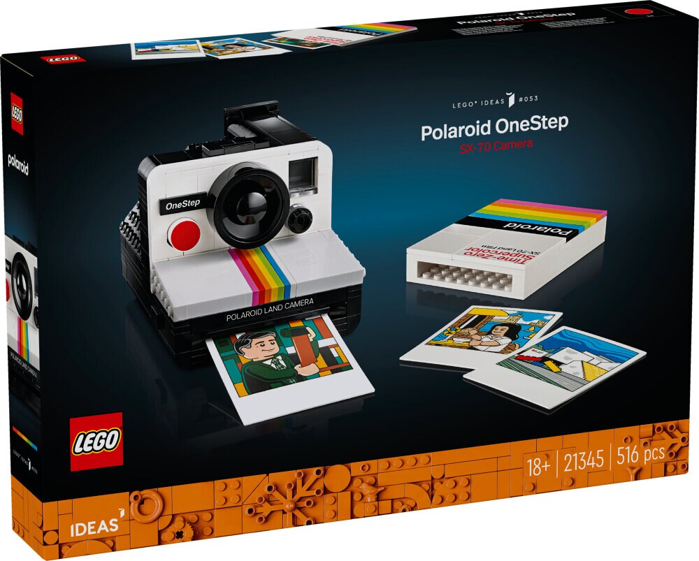 LEGO Ideas - Polaroid OneStep SX-70 Kamera 18+