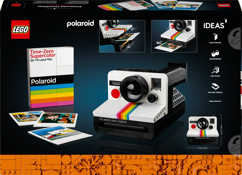 LEGO Ideas - Polaroid OneStep SX-70 Kamera 18+