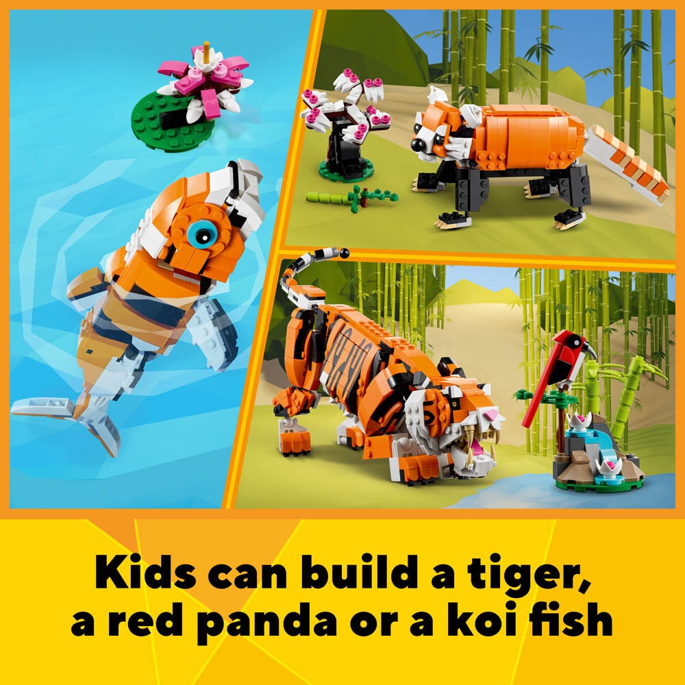 LEGO Creator - Majestätisk tiger 9+
