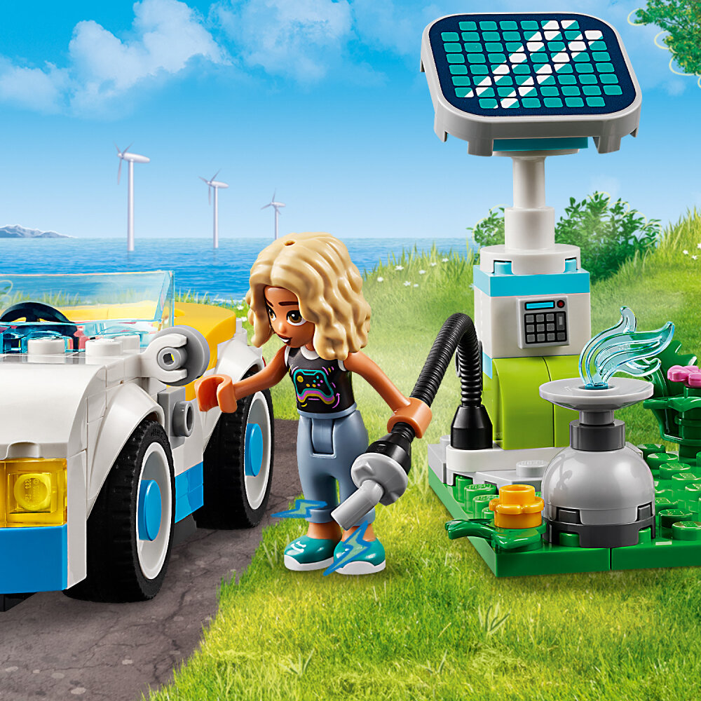 LEGO Friends - Elbil och laddstation 6+