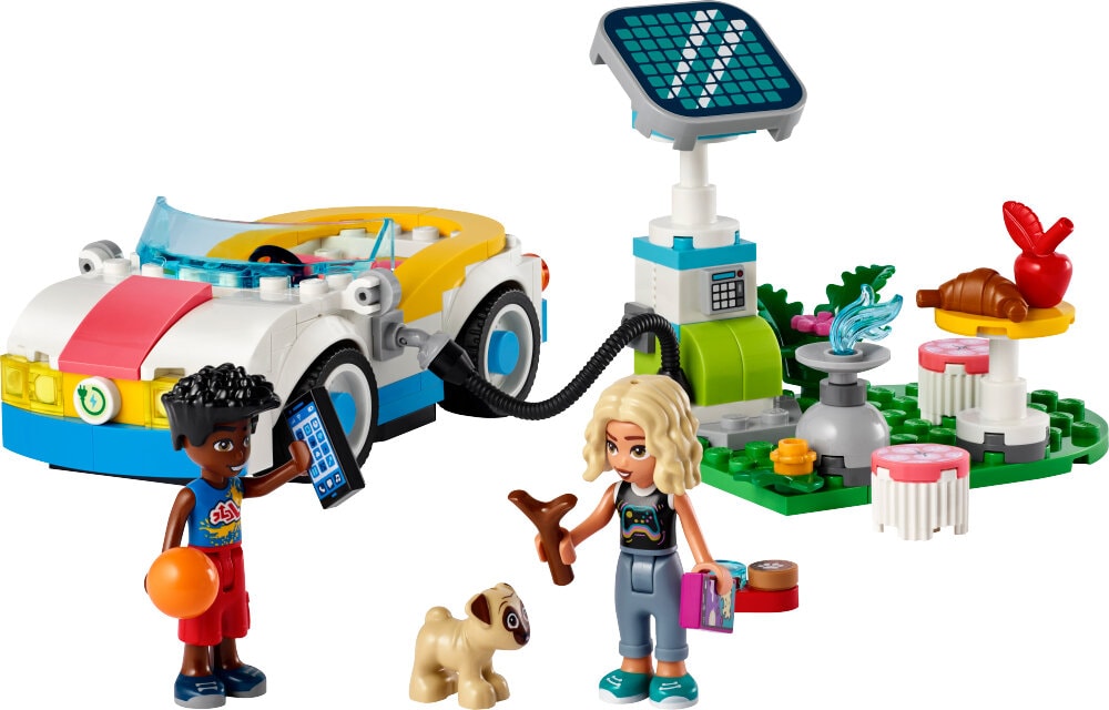 LEGO Friends - Elbil och laddstation 6+