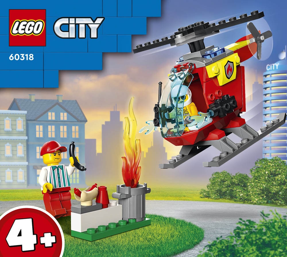 LEGO City - Brandhelikopter 4+