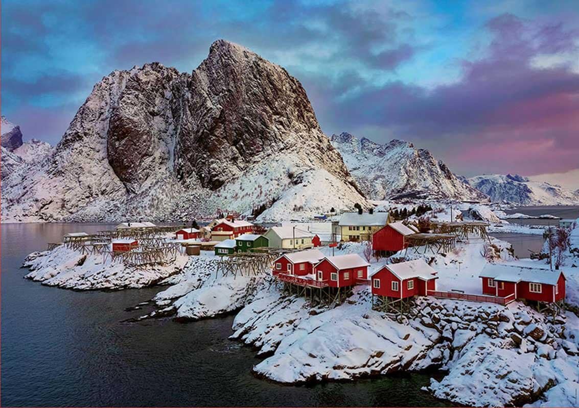 Educa Pussel - Lofoten ön, Norge 1500 bitar