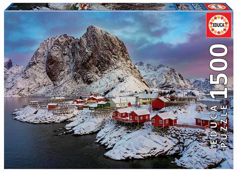 Educa Pussel, Lofoten ön, Norge 1500 bitar