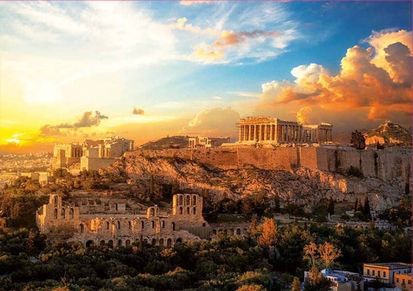 Educa Pussel, Akropolis - Aten 1000 bitar