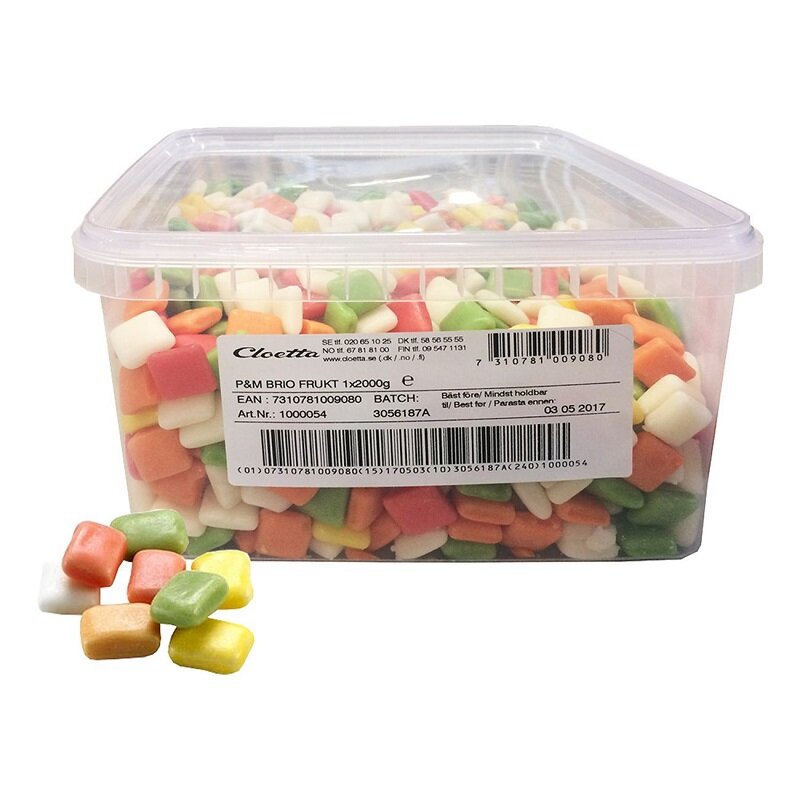 Brio Frukt Storpack 2 kg