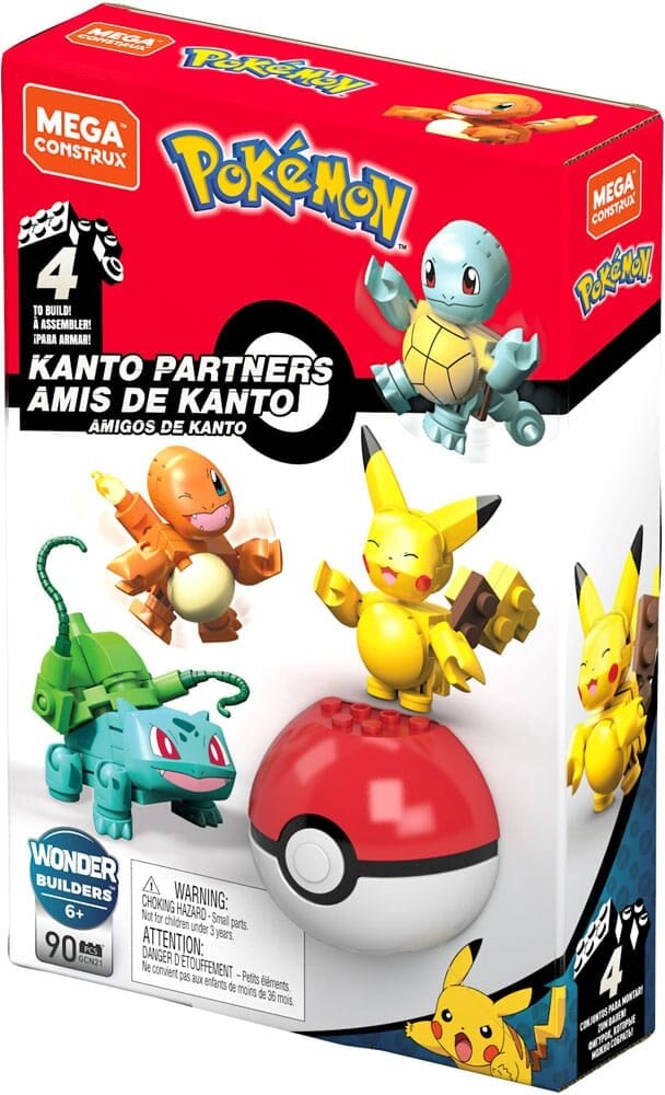 Pokémon - Mega Construction Set Kanto Partners