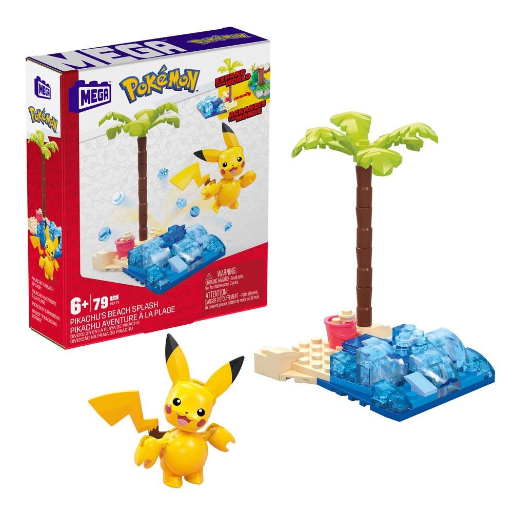 Pokémon - Mega Construction Set Pikachus Beach Splash