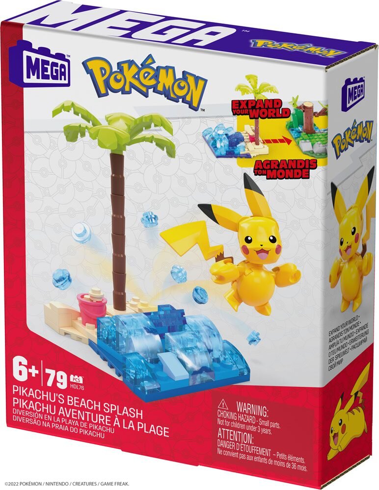 Pokémon - Mega Construction Set Pikachus Beach Splash