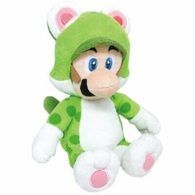 Super Mario Bros - Gosedjur Cat Luigi 24 cm
