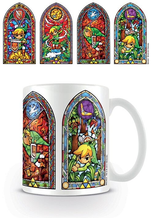 Zelda - Porslinsmugg Stained Glass