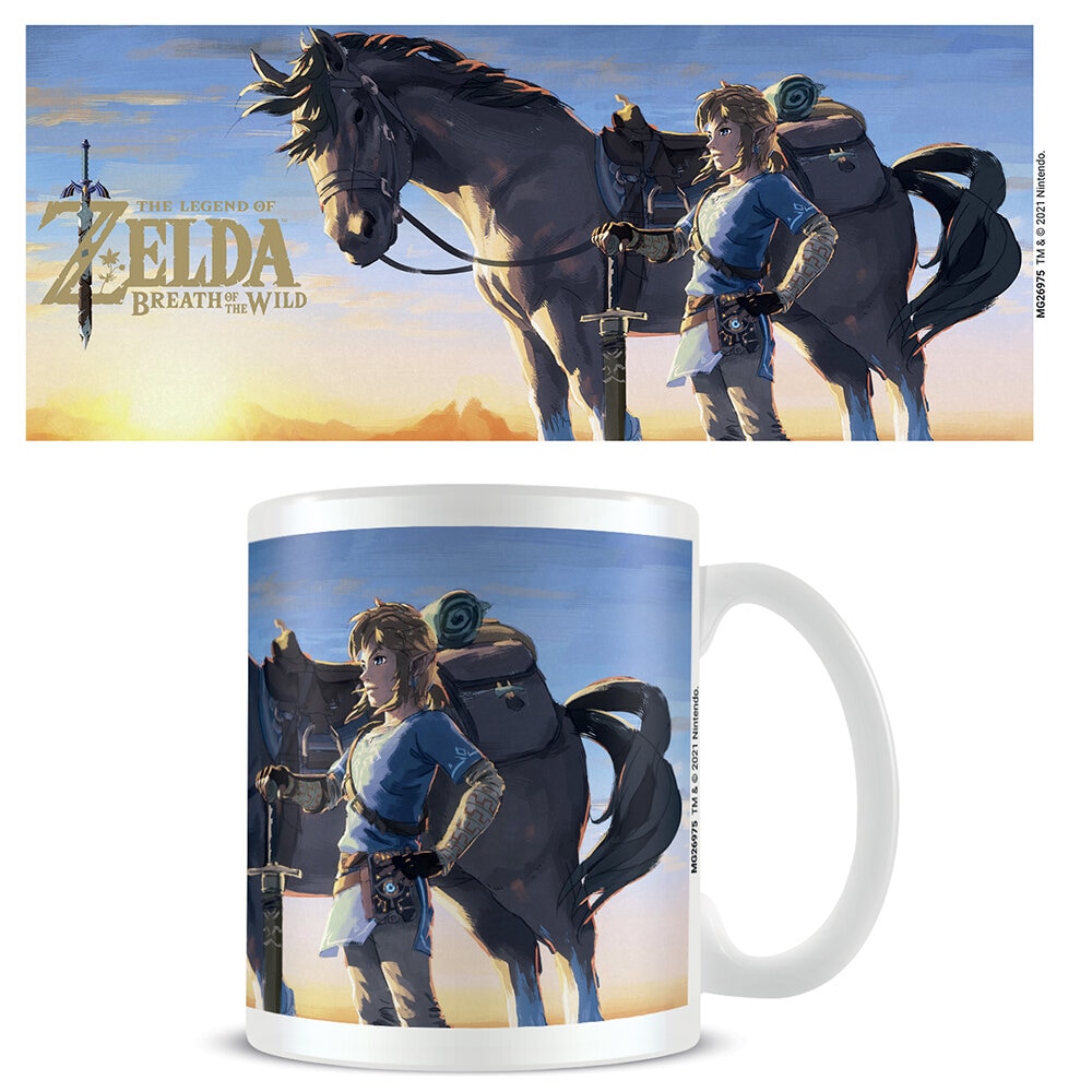 Zelda - Porslinsmugg Link with Horse
