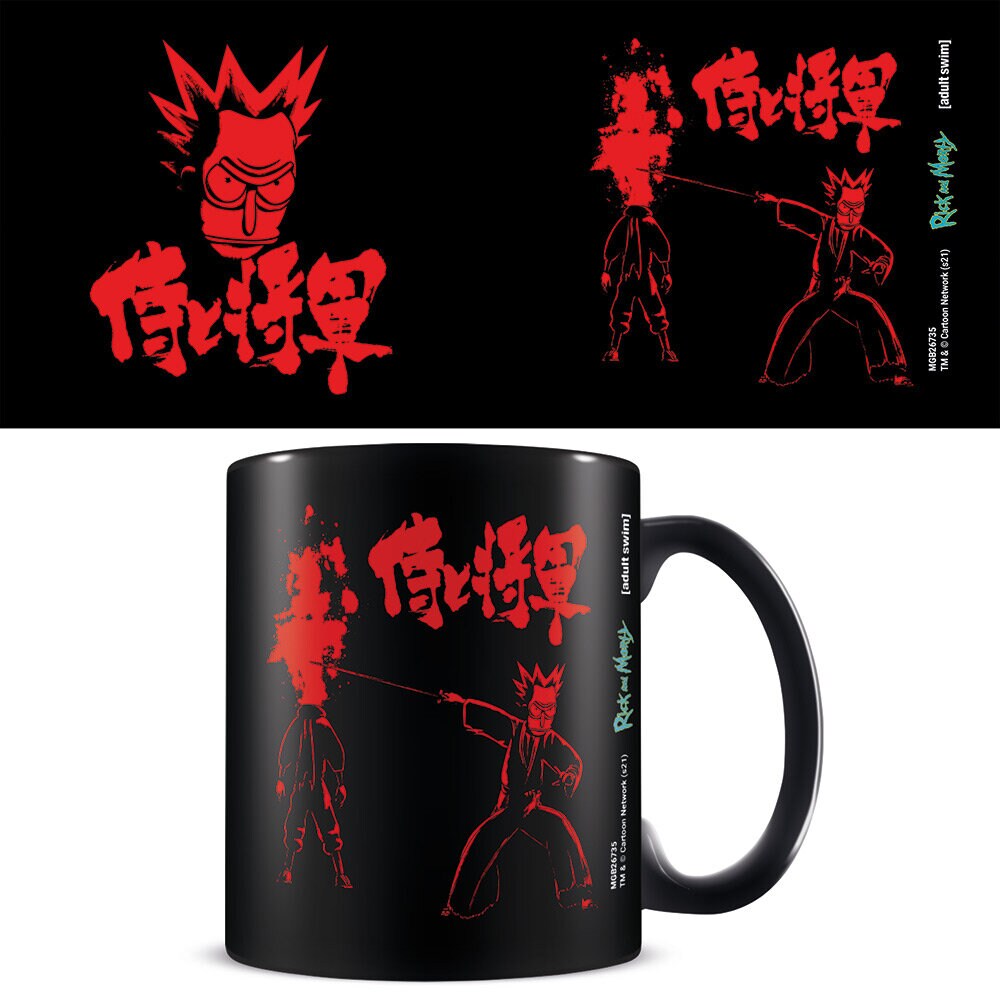 Rick and Morty - Porslinsmugg Samurai Spray