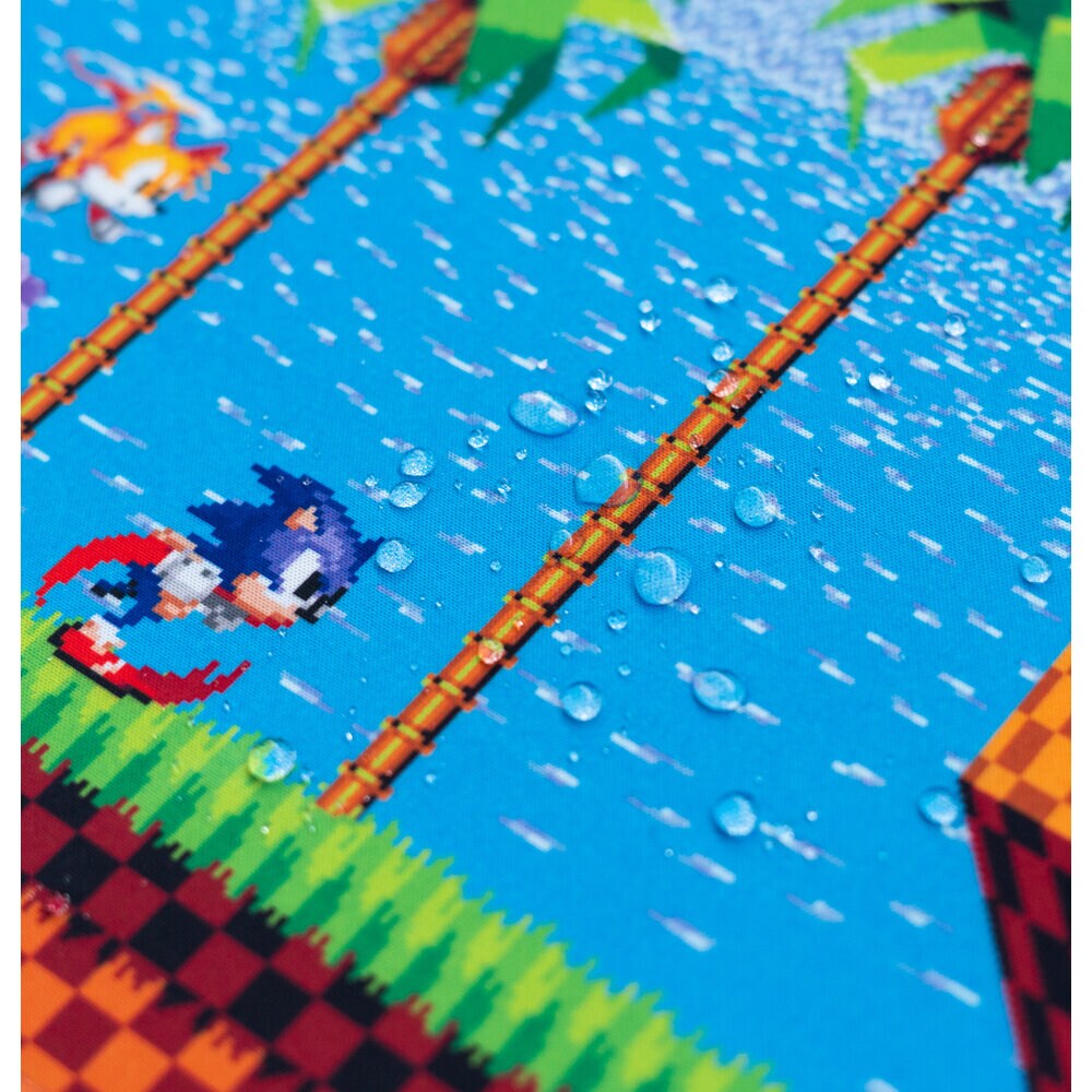 Sonic the Hedgehog - Gaming Musmatta XL, LED-ljus 40 x 90 cm