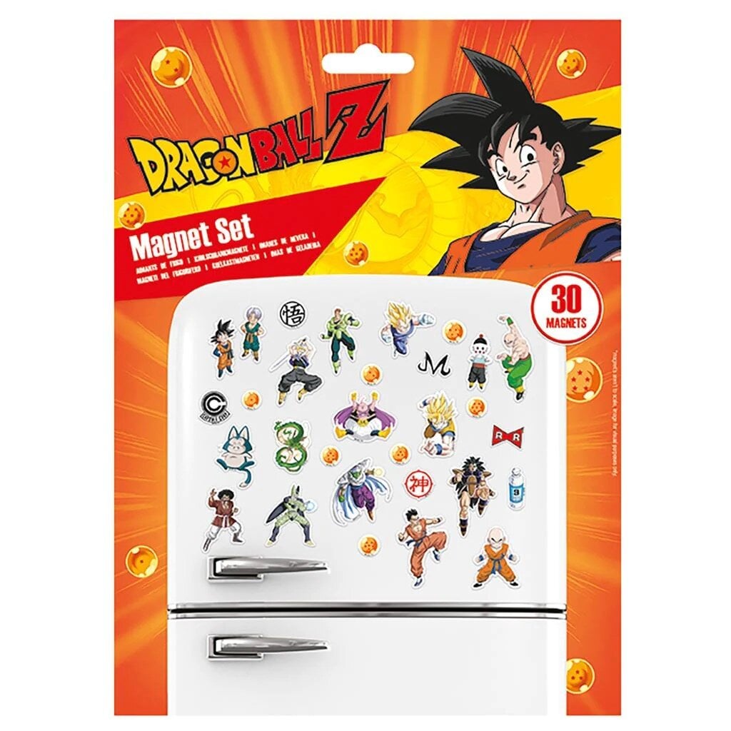 Dragon Ball - Kylskåpsmagneter 30 st.