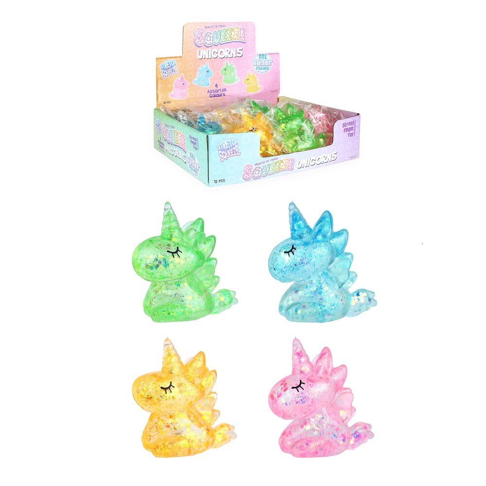 Squeeze glittrig enhörning