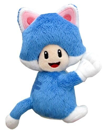 Super Mario Bros - Gosedjur Magnet Cat Toad 19 cm