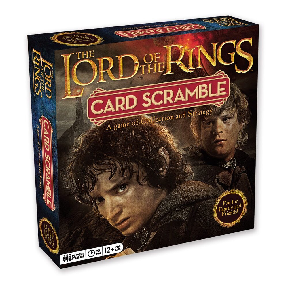 The Lord of the Rings - Sällskapsspel Card Scramble (Engelsk)
