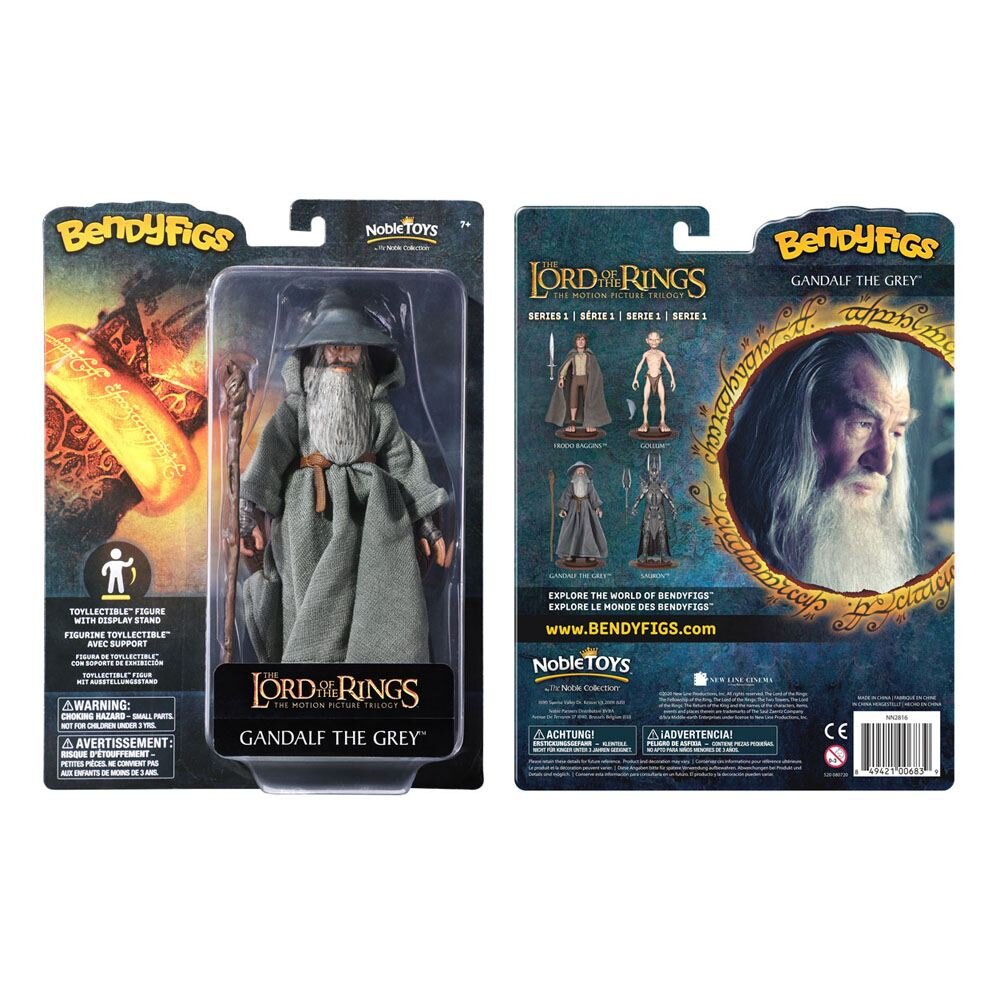 The Lord of the Rings, Bendyfig Actionfigur Gandalf 19 cm