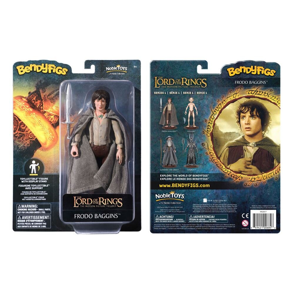The Lord of the Rings, Bendyfig Actionfigur Frodo 19 cm