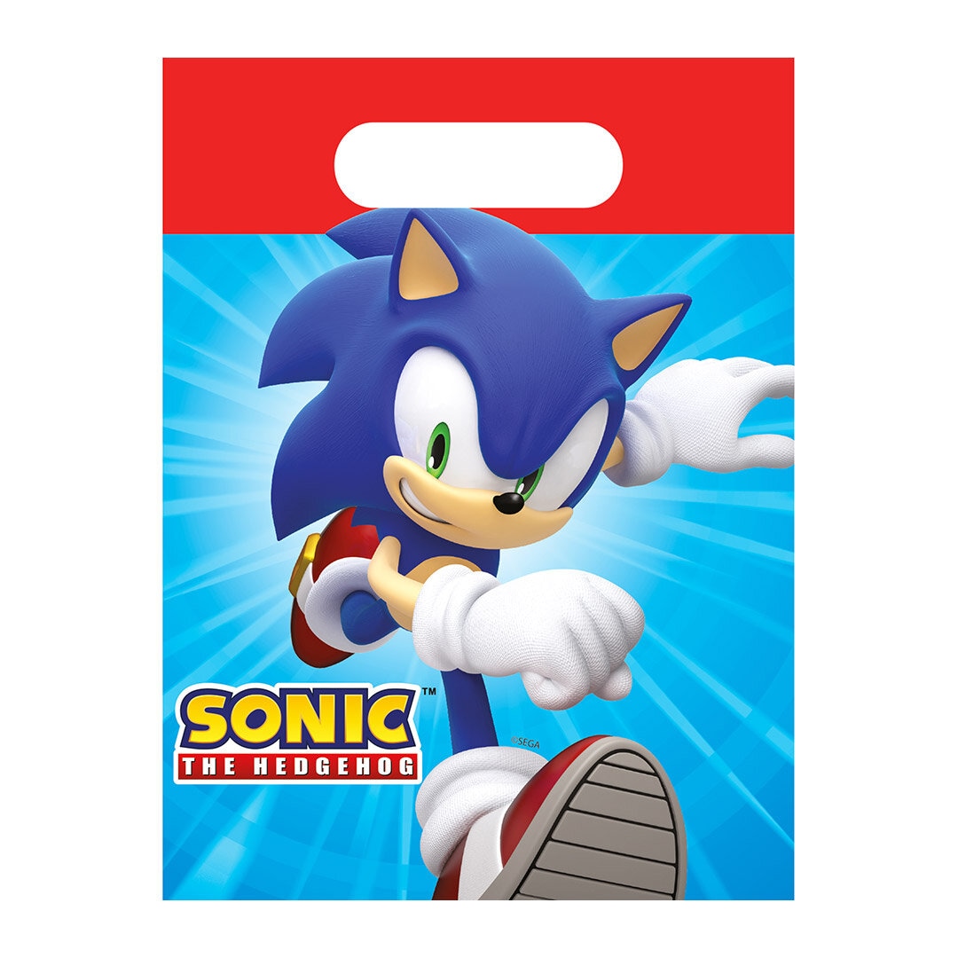 Sonic the Hedgehog - Kalaspåsar i papper 4-pack