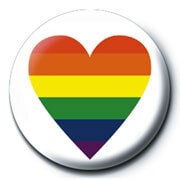 Pride - Badge Hjärta