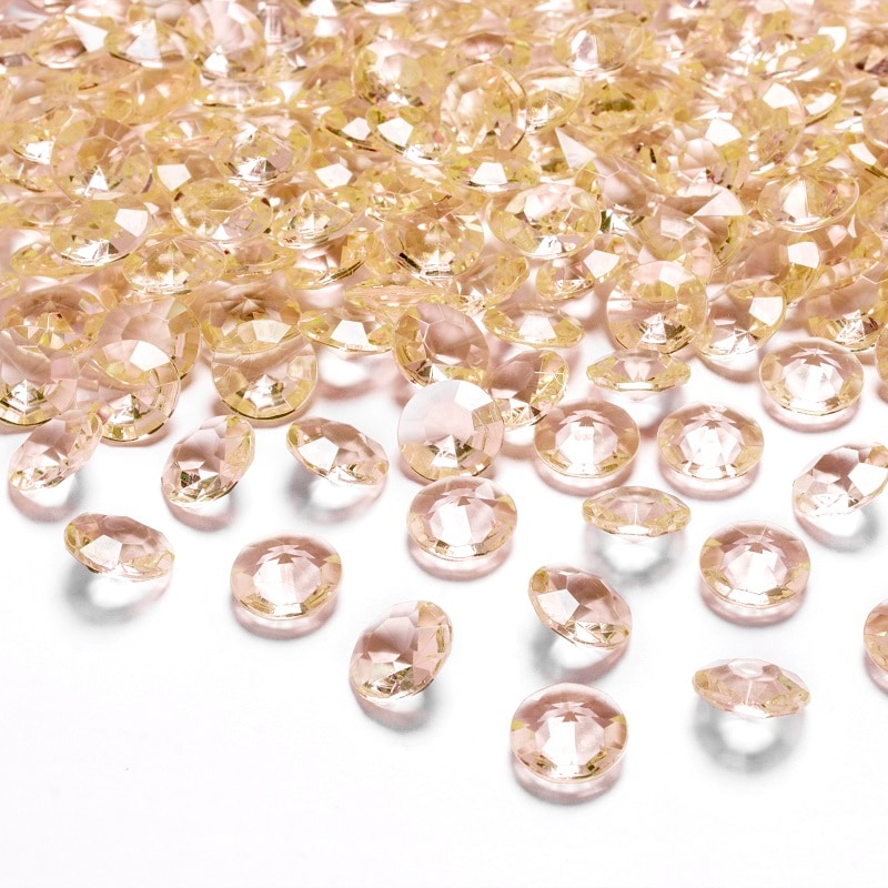 Diamantkonfetti - Guld 100-pack